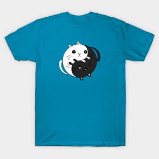 Yin-Yang Cats T-Shirt